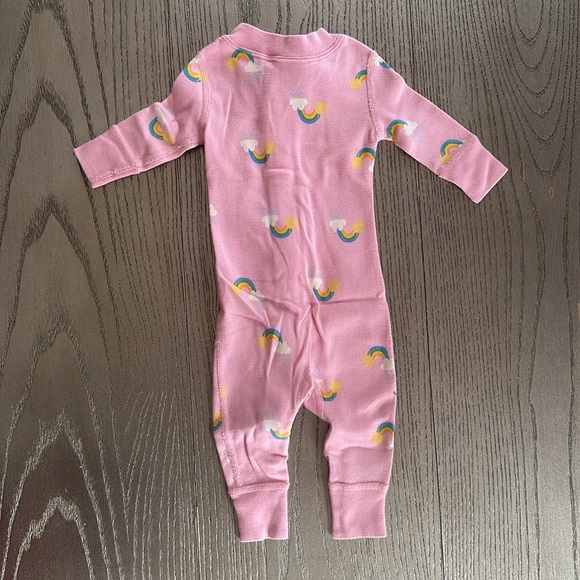 Hanna Andersson Rainbow Footless Pajama 0-3M - Picture 3 of 3